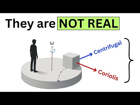 Centrifugal Vs Coriolis Vs Centripetal Force