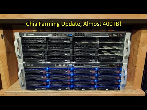 Update on the Chia Coin Cryptocurrency Farming Rig
