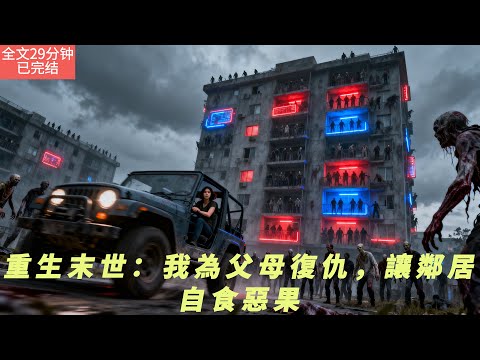 【全文二十九分鐘已完結|一口氣看末世生存系列】重生末世：我為父母復仇，讓鄰居自食惡果