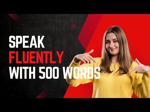 Speak English Fast with Only 500 Simple Words | Slow & Easy Daily Practice for Beginners (A1–A2)