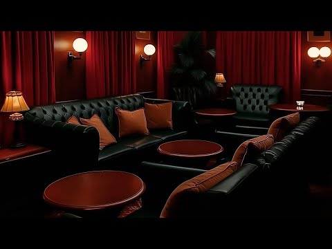 1940's new york with vintage jazz on a rainy night