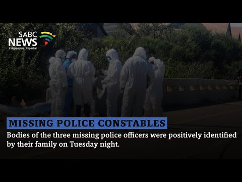 Bodies of missing constables identified - Dr Simon Howell weighs in