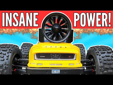 I Built The World's First Jet Powered RC Stunt Truck!