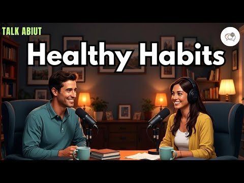 ⭐️How to Talk About Healthy Habits in English | English Conversation Practice |