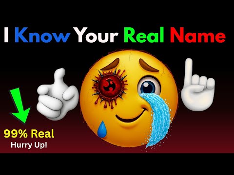 I Know Your Real Name 📛 While Watching This Video 📸 99% working (Hurry Up!)