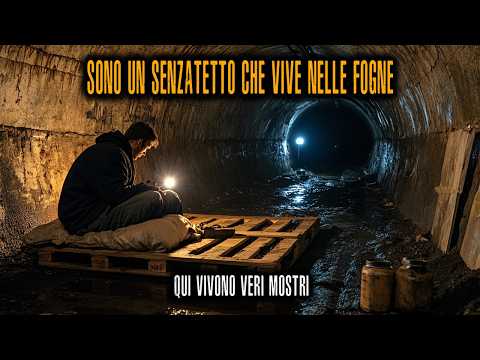 Sono Un Senzatetto Che Vive Nelle Fogna – QUI Vivono Veri CRIPTIDI.