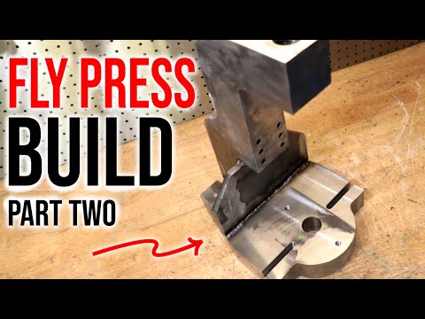 Making A Fly Press For The Workshop | Part Two - The Frame