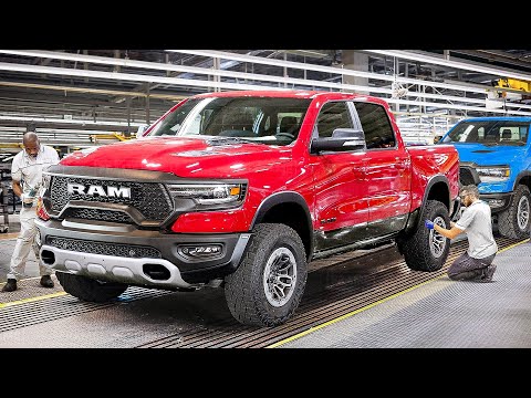 Tour of US Best Mega Factory Producing Brand New Dodge Ram Trucks