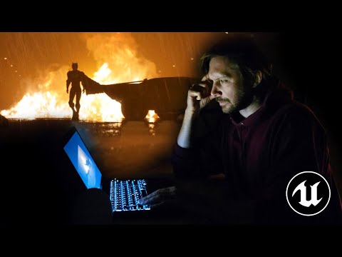 My First Unreal Engine 5 Film Shot | Beginner Recreates Batman
