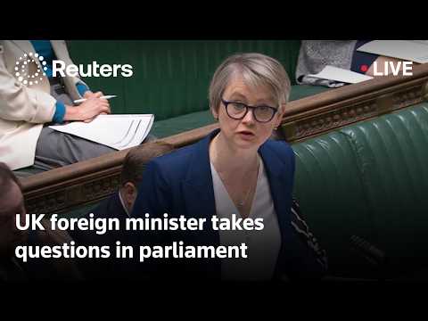 LIVE: UK foreign minister Cooper takes questions amid Mandelson row