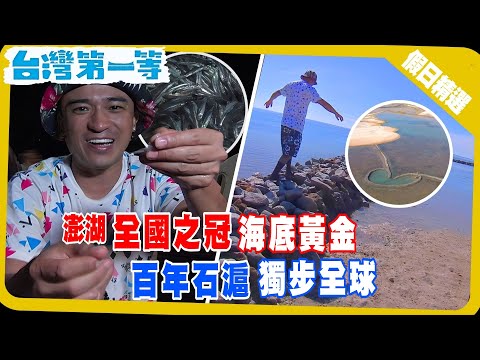 台灣第一等《夜探澎湖海底白金  可達6千斤"丁香魚" / 吉貝島沙尾 世界最美海灣 / 百年石滬捕魚法  傳統工法獨步全球  》假日精選