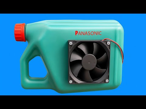 Homemade mini air conditioner, blow away your summer 🤣🤣🤣