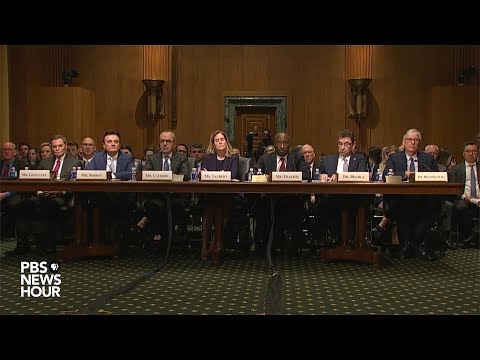 WATCH LIVE: Top pharmaceutical executives testify before the Senate Finance Committee on drug prices