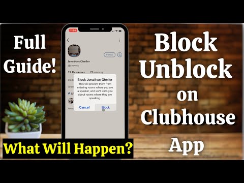 How to Block and Unblock Someone On Clubhouse App