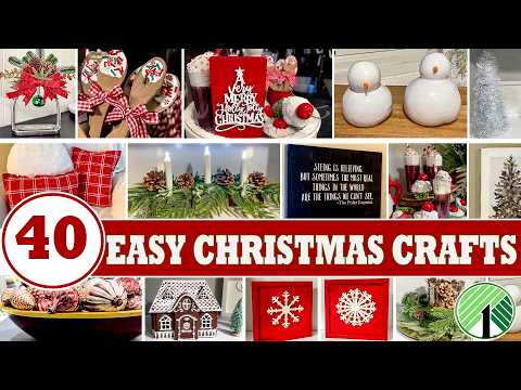 4O EASY CHRISTMAS DIYS | THE BEST DECOR IDEAS FOR 2024