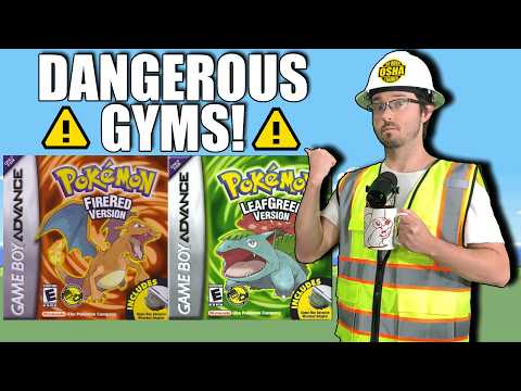 How DANGEROUS Are Pokemon Gyms In Gen 1 According To OSHA