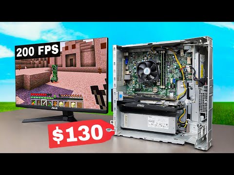 PC Gaming Is Too Expensive… So I Built a $130 Budget Sleeper PC!
