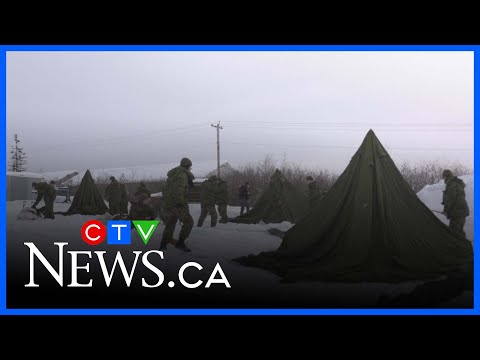 ‘The cold doesn’t like you’: W5 with soldiers in the Arctic