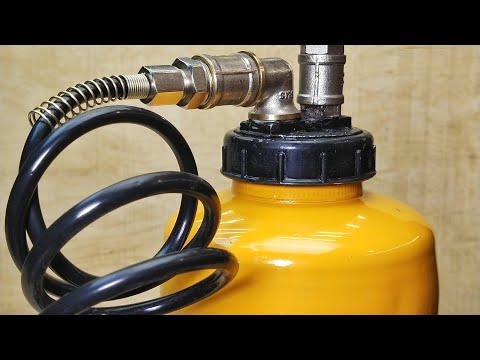 Самая бюджетная МИНИ-МОЙКА из старого огнетушителя!!