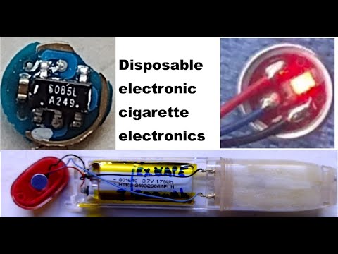 Discarded disposable vapes electronics including charging.