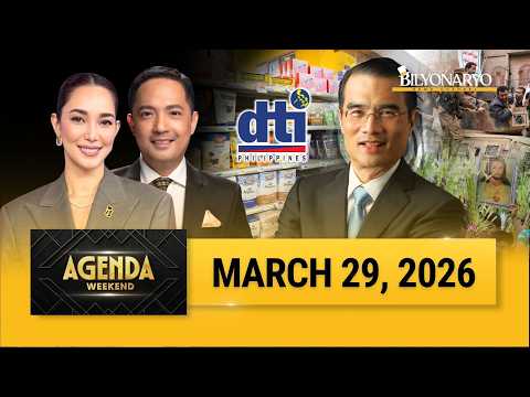 Agenda Weekend | March 29, 2026
