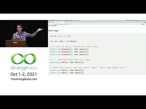 "Type-Driven API Design in Rust" by Will Crichton
