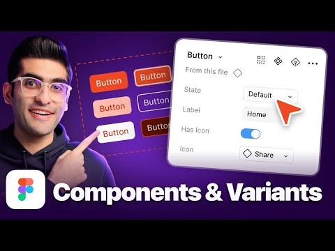 Figma Tutorial: Master Figma Components and Variants in 20 Minutes (Beginner Guide)