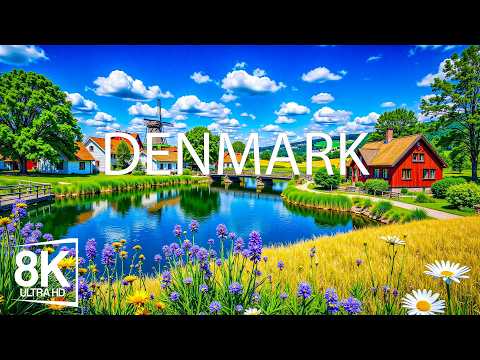 Denmark 8K UHD – Discover Nordic Charm, Coastal Landscapes & Vibrant Cities