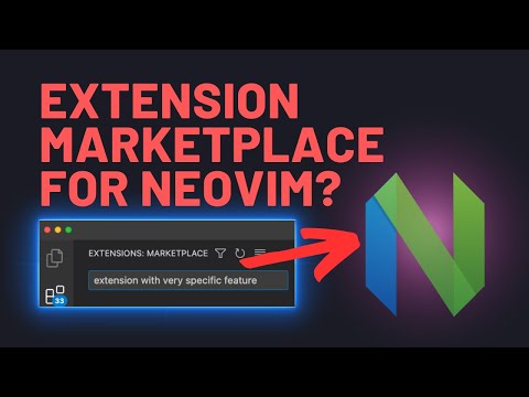VSCode's Extension Finder Is Nice - Let's Bring It to Neovim