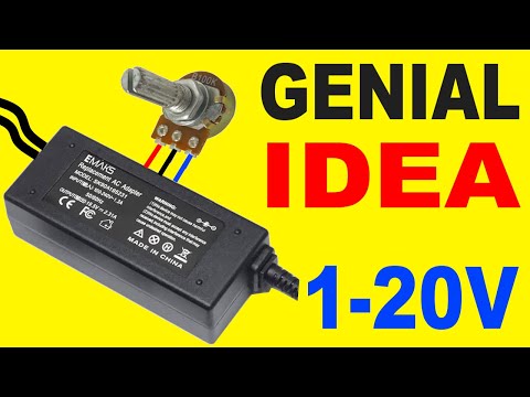 CONVERTIR CARGADOR DE LAPTOP EN FUENTE VARIABLE DE 1 A 20V