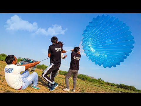 We Made India's Biggest Parachute - Gone Out Of control