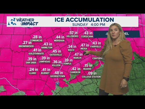 Weekend winter storm brings frigid temperatures on Saturday | Central Texas Forecast