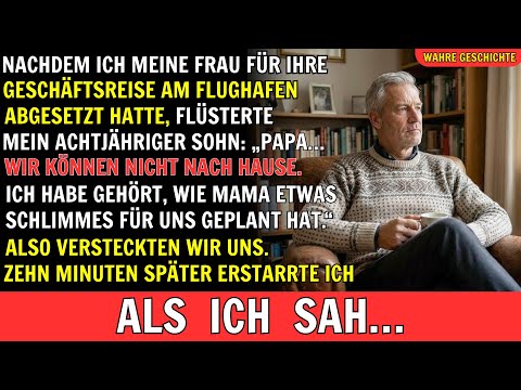 WAHRE GESCHICHTE: „Papa… geh heute Abend nicht nach Hause. Mama plant etwas Furchtbares....
