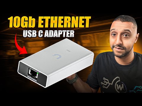 Ubiquiti's 10Gb Ethernet to USB-C Adapter