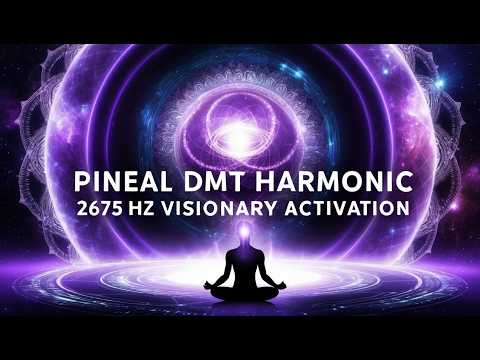 The Pineal DMT Harmonic | 2675 Hz Spontaneous Visionary Activation (4 Hours)