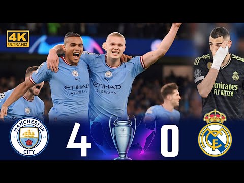 Crazy match 🤯💥❯Manchester City Destroyed   Real Madrid/Second leg of the UCL semi-final [2023]  4K