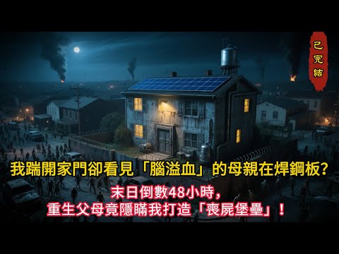 狂奔300公里回家救媽,開門驚見鋼板鐵網+30年存糧!父母:「我們是重生者,2天後…喪屍爆發」|真實末日求生錄#小说 #小说推荐 #小说推文 #完结文 #有声小说 #末世小說 #末世求生