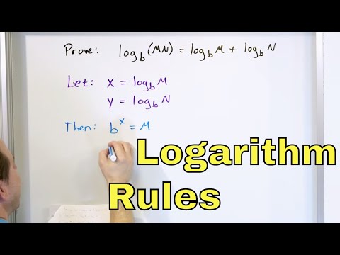 06 - Proving the Logarithm (Log) Rules - Understand Logarithm Rules & Laws of Logs