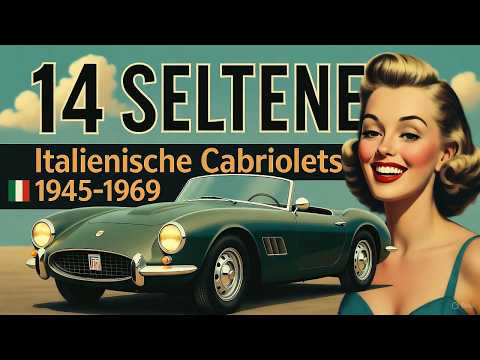 Die 14 seltensten italienischen Cabrios (1945-1969) | Automotive Legenden