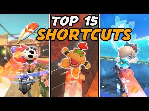 Top 15 Best FEATHER SHORTCUTS in Mario Kart World