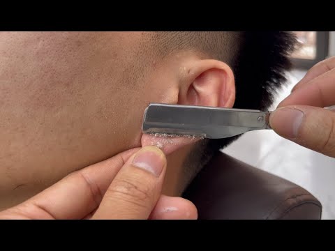 ASMR | FOR A GOOD SLEEP | SHAVING BEARDS AND DEAD SKIN FOR MAN | RAZOR EP158