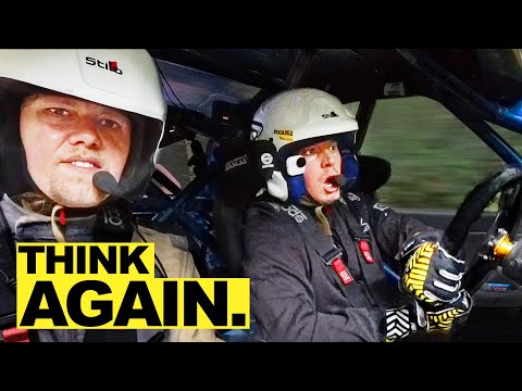 Sim racer thought he could be a RALLY DRIVER...