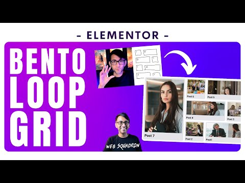 Bento Loop Grid Layout - Elementor Wordpress Tutorial