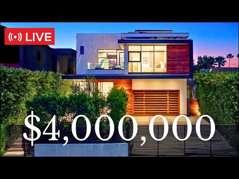 Touring a $4M West Hollywood Wellness Home with Custom Finishes!