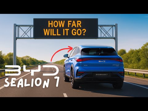BYD Sealion 7 - Range & Consumption Test (Eco, Normal & Sport)