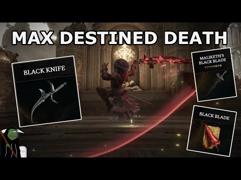 This Is What Max Destined Death Damage Looks Like In Elden Ring