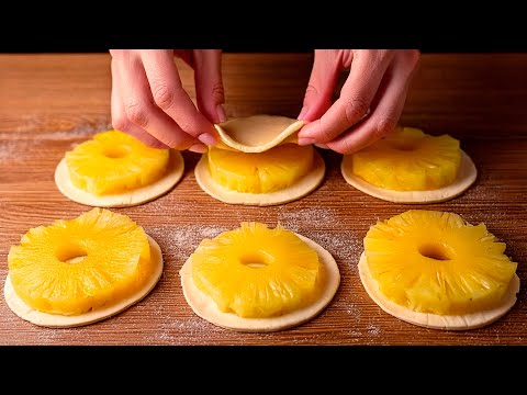 The perfect puff pastry and pineapple dessert that I surprised all my guests with!