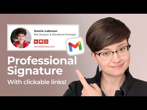 How to Create a Professional Email Signature in Gmail (2025)