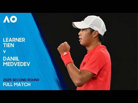 Learner Tien v Daniil Medvedev Full Match | Australian Open 2025 Second Round