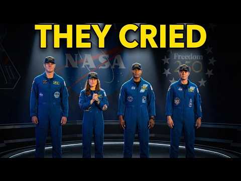 "Earth was a life boat..." | Emotional Artemis II Interview (NASA)